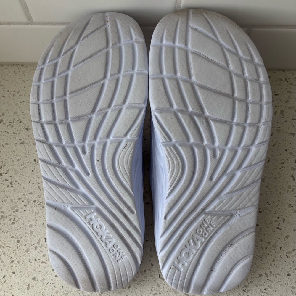 Hoka recovery slides women’s size 11 in white - Picture 4 of 7